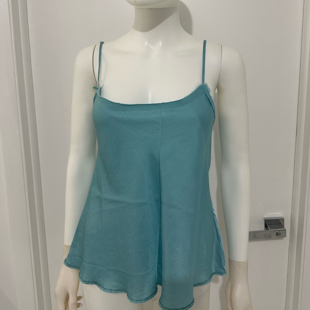 Brazeau Tricot Blue Cami Top